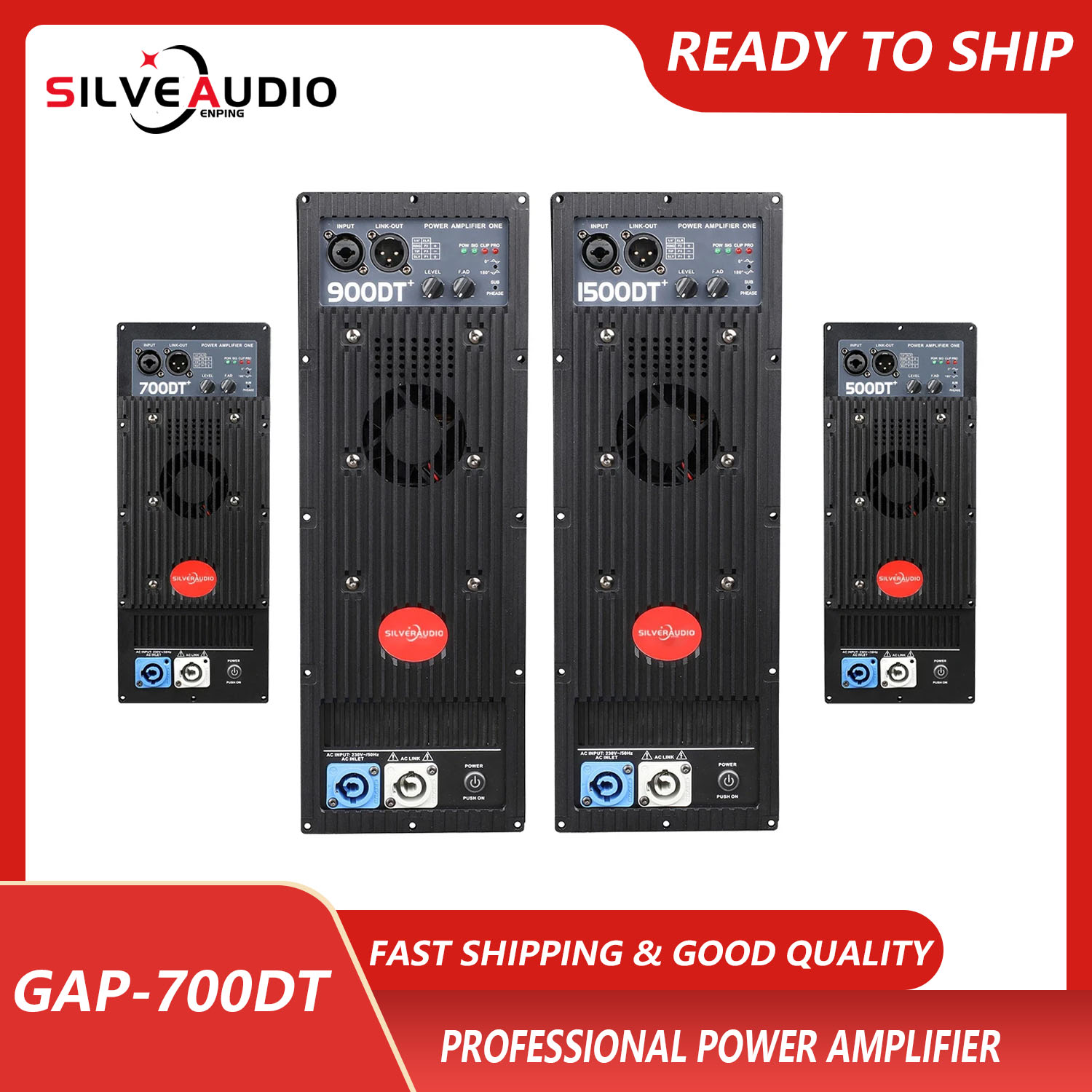 Outdoor Power Amplifier - GAP-1500DTハイパワーアンプボード、ハイファイオーディオモジュール、パッシブピュアサブウーファー、クラスd、1500w