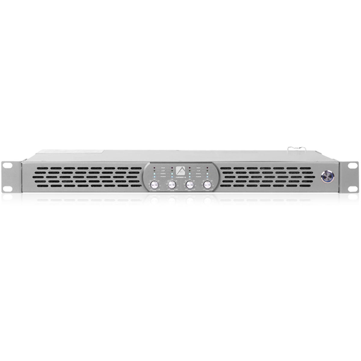 Outdoor Power Amplifier - 1Uデジタルパワーアンプ 4チャンネル プロフェッショナルオーディオアンプ ホームシアター、カラオケ、ステージサウンドスピーカー用