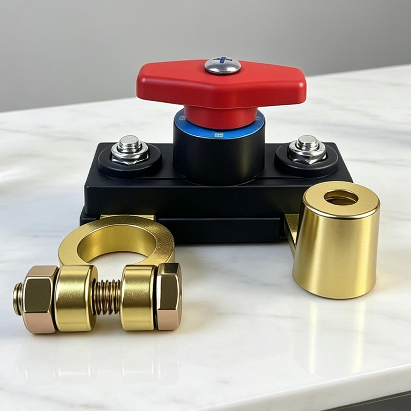 Outdoor Power Parts - 車のバッテリーカットオフスイッチ切断自動サーキットブレーカー抗電源オフ漏れ防止プロテクターユニバーサル自動車部品