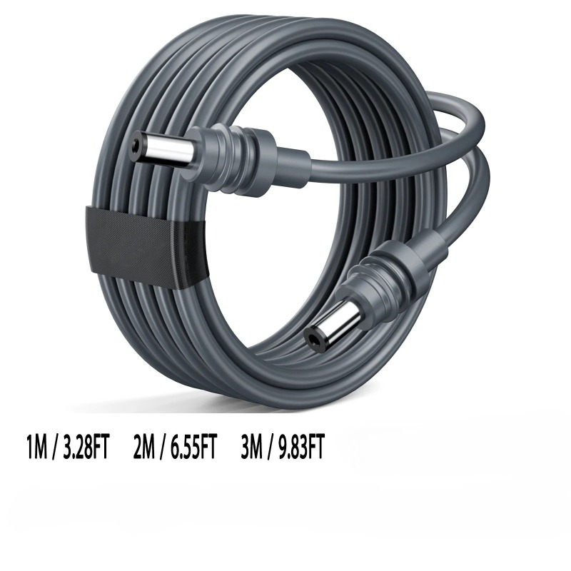 Outdoor Power Extension Cord - B04B 新型ヘビーデューティー防水DC-DC延長電源ケーブル（Starlink Mini用）- 耐久性のある屋外用電源コード