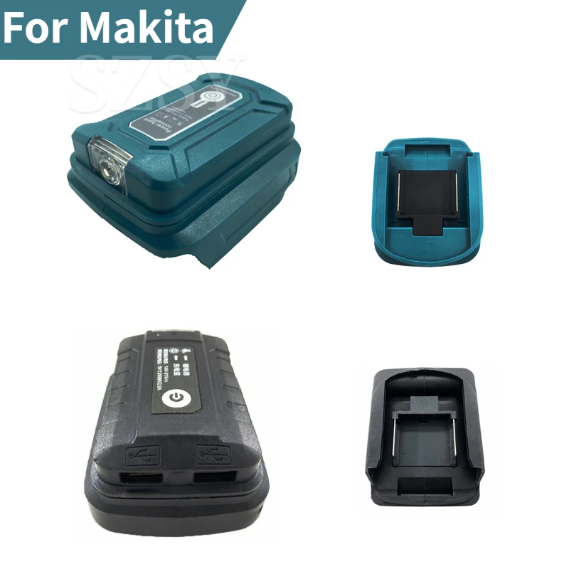 Outdoor Power Port - マキタ用 14.4V 18V ライオンバッテリーアダプター USB コンバーターポート