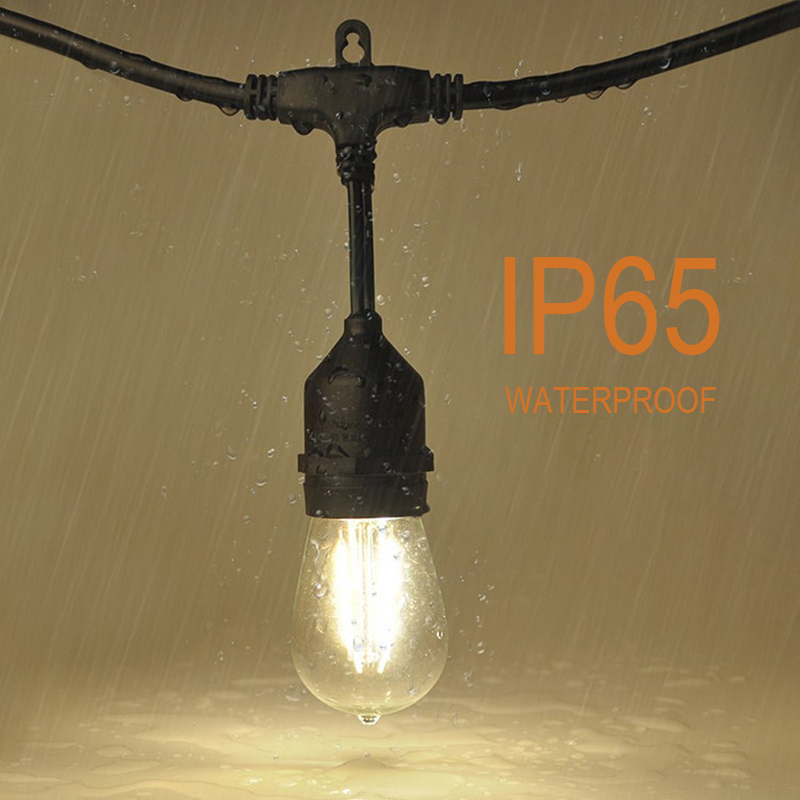 2026年新型 S14 E27 フィラメントLED電球 1W - Outdoor Power Lead Cover のレビューと価格