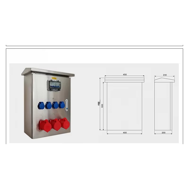 32A IP65 防水屋外プラスチック壁掛け配電ボックス電源 - Outdoor Power Distribution Board のレビューと価格