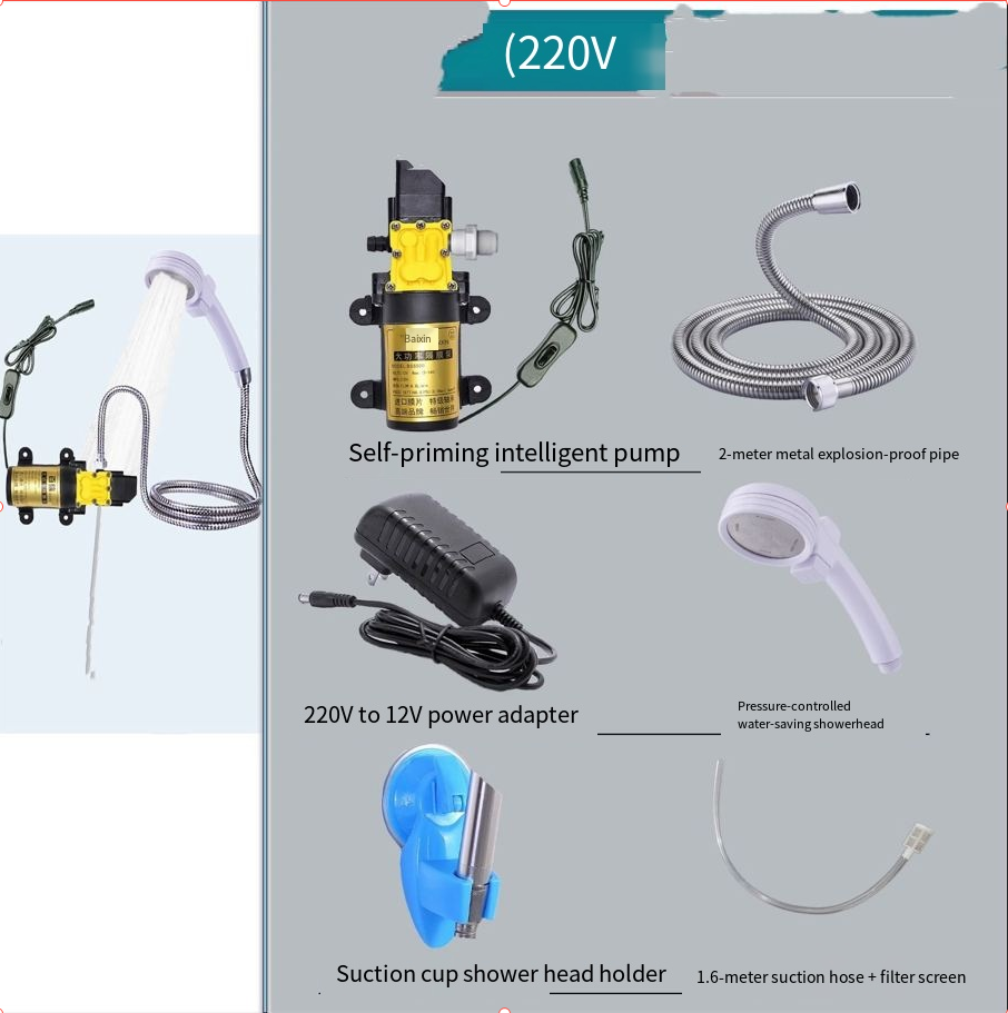 12V車載/家庭用自吸式ダイヤフラムポンプ洗車機屋外キャンプ - Outdoor Power Solutions のレビューと価格