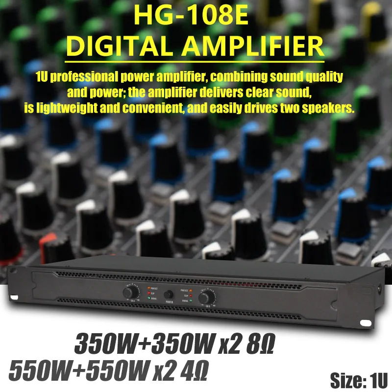 FUHAM HG108E デジタルパワーアンプ 700W 2 - Outdoor Power Amplifier のレビューと価格