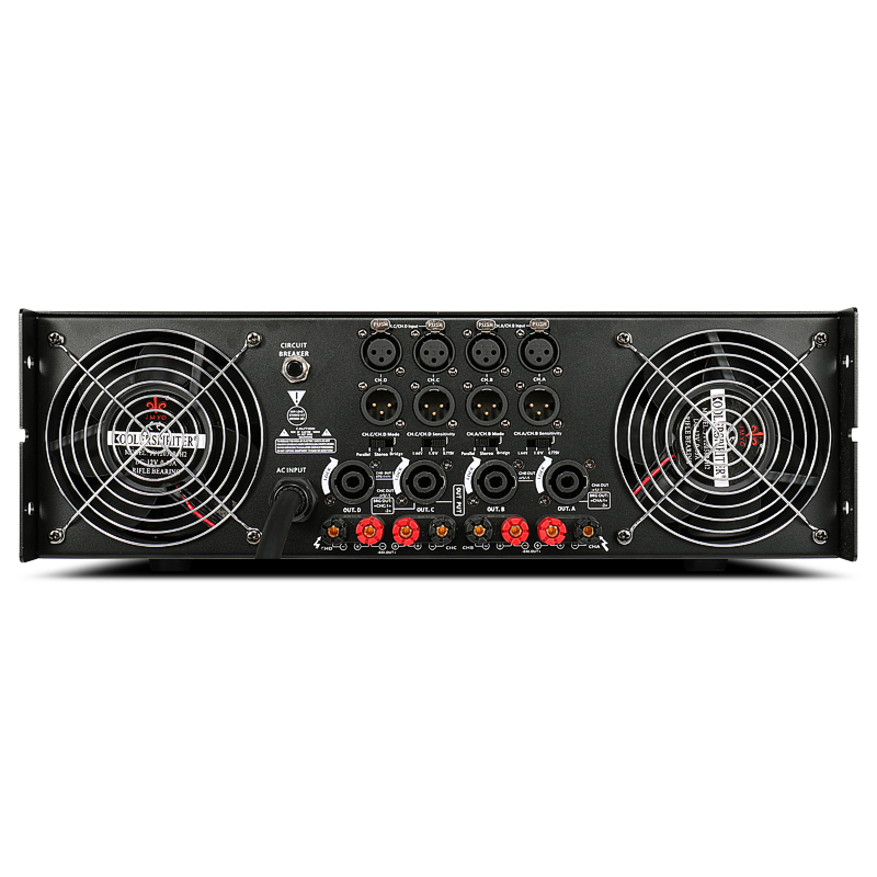 3Uラックマウント4チャンネル1300W/チャンネル クラス - Outdoor Power Amplifier のレビューと価格