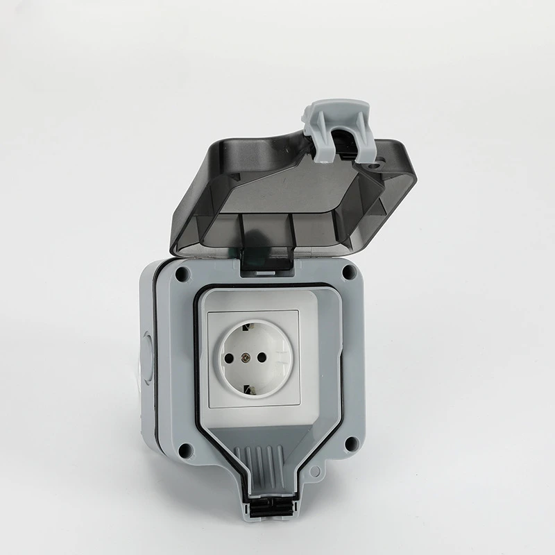 EU KR 屋外壁防水ソケット 16A コンセント韓国電力  - Outdoor Power Solutions のレビューと価格