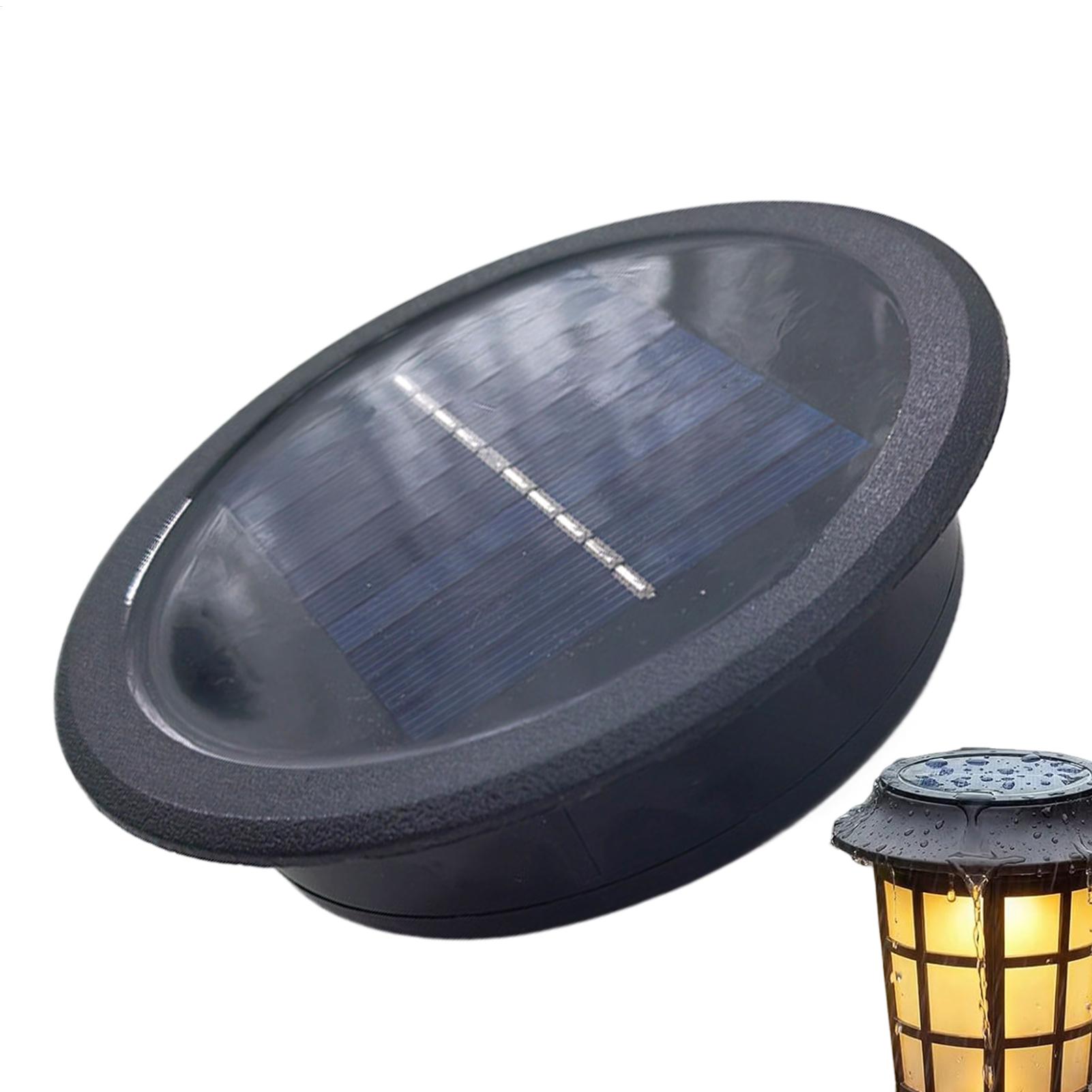 ソーラーライト交換用トップ 防水LEDソーラーパネルランタン - Outdoor Power Lead Cover のレビューと価格
