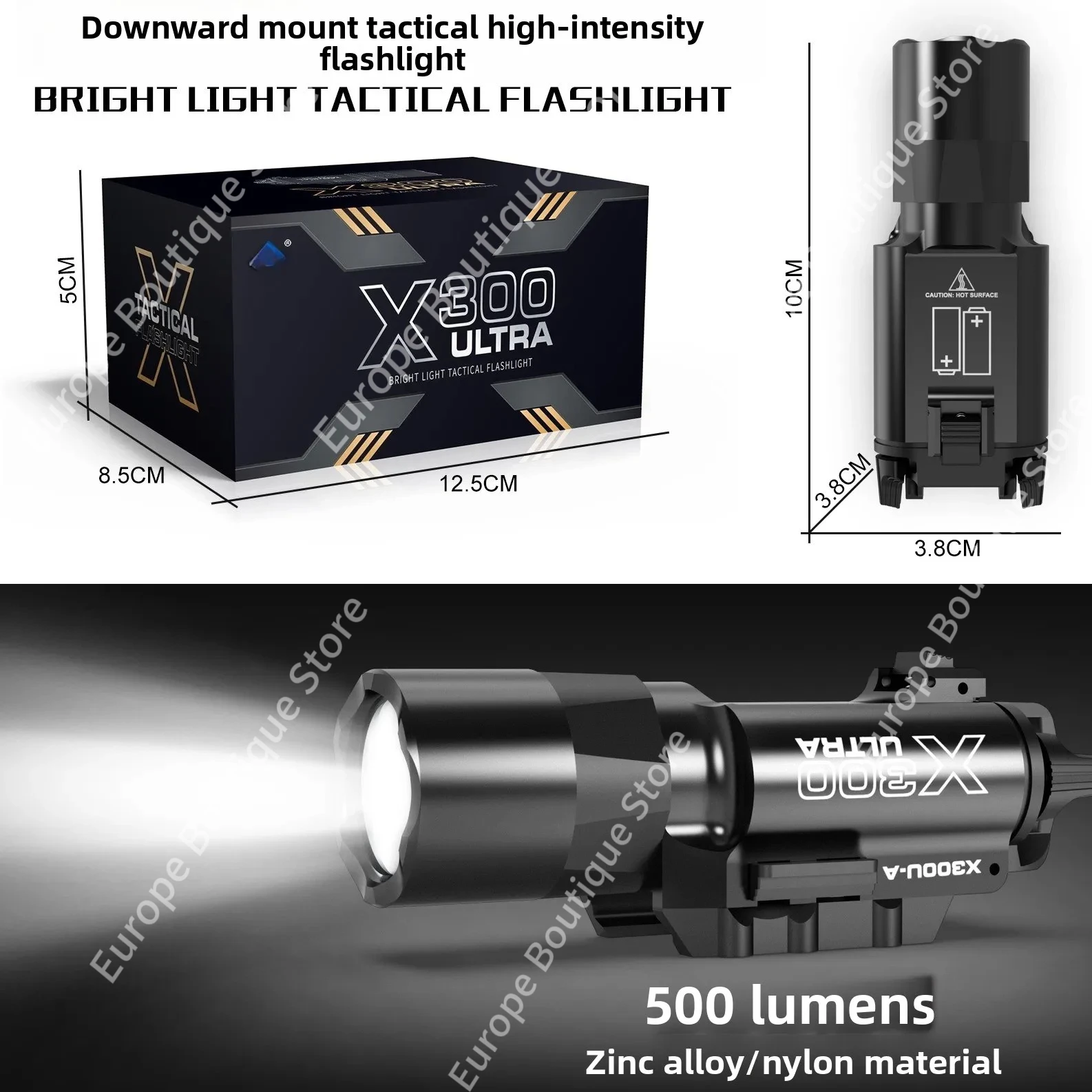 2026 合金 X300U 懐中電灯低電力省エネ終日屋外照明 - Outdoor Power Parts のレビューと価格