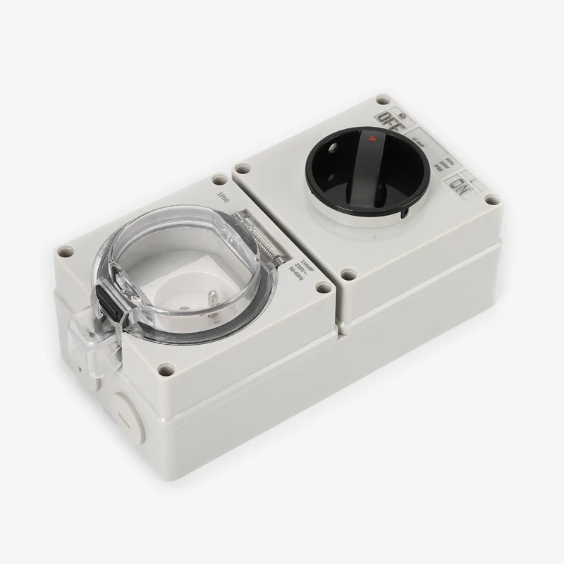 防水および防塵屋外壁電源ソケット,非常に安全,16a,電気出 - Outdoor Power Usa のレビューと価格