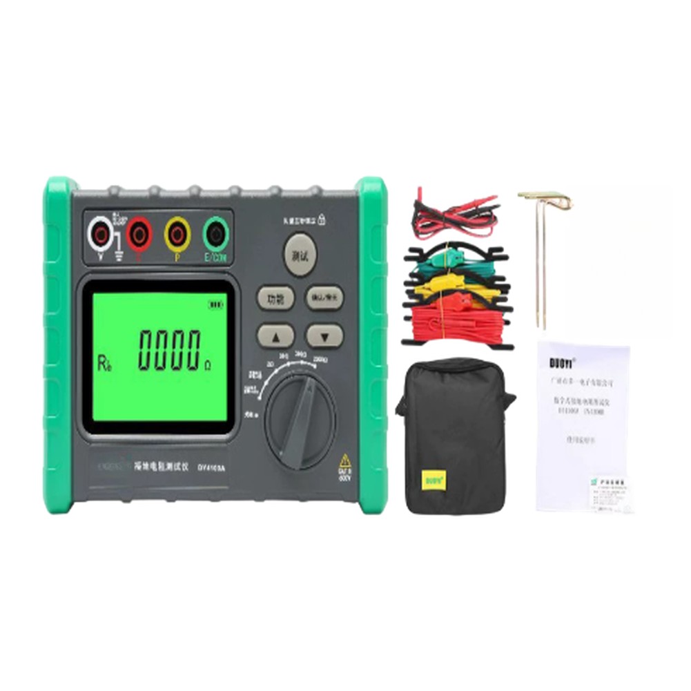 DY4100 デジタル接地抵抗計 3 線式アースメーター電力 - Outdoor Power Solutions のレビューと価格