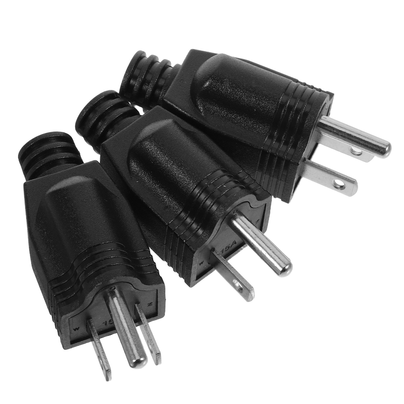 3個入り3ピンオス型電気プラグ（着脱式デザイン、延長コード、 - Outdoor Power Extension Cord のレビューと価格